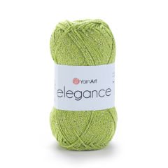 YARNART ELEGANCE - SİMLİ EL ÖRGÜ İPİ FISTIK YEŞİLİ - 114