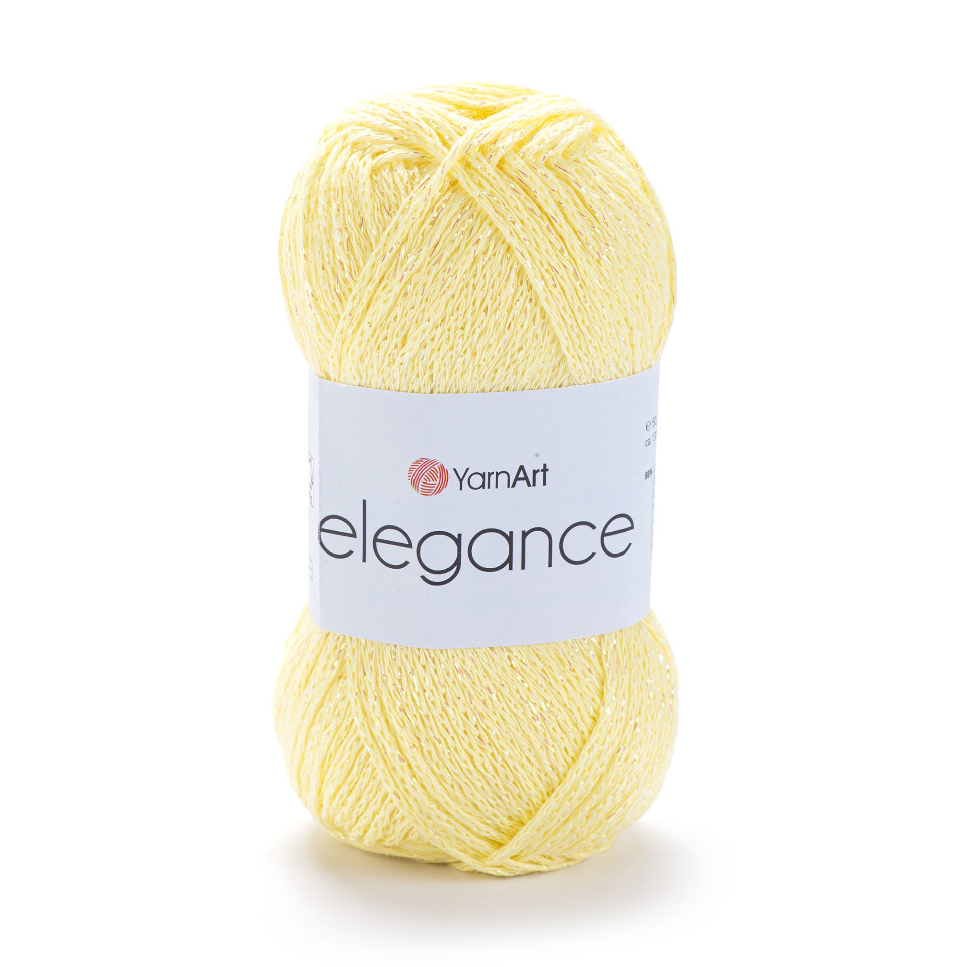 YARNART ELEGANCE - SİMLİ EL ÖRGÜ İPİ AÇIK SARI - 116