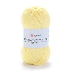 YARNART ELEGANCE - SİMLİ EL ÖRGÜ İPİ AÇIK SARI - 116