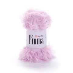 YARNART PIUMA - EL ÖRGÜ İPİ PEMBE - 4410