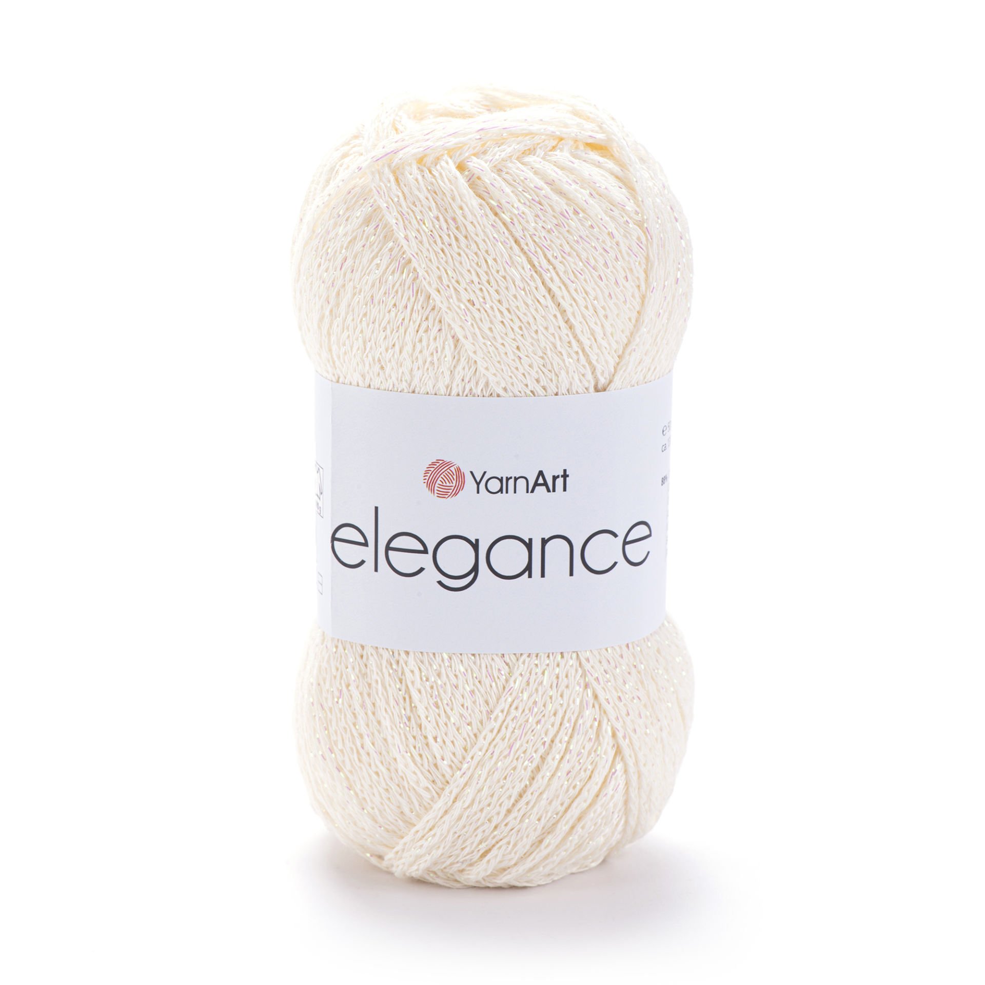 YARNART ELEGANCE - SİMLİ EL ÖRGÜ İPİ KREM - 118