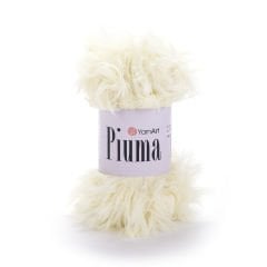 YARNART PIUMA - EL ÖRGÜ İPİ SARI - 4403
