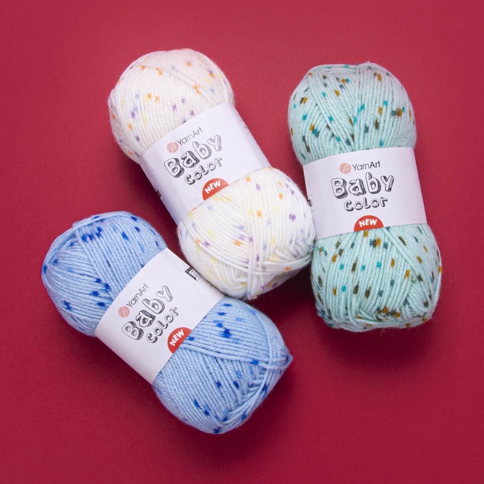 YARNART BABY COLOR NEW - EL ÖRGÜ İPİ