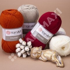 YARNART FINLAND - EL ÖRGÜ İPİ KUM BEJİ - 848