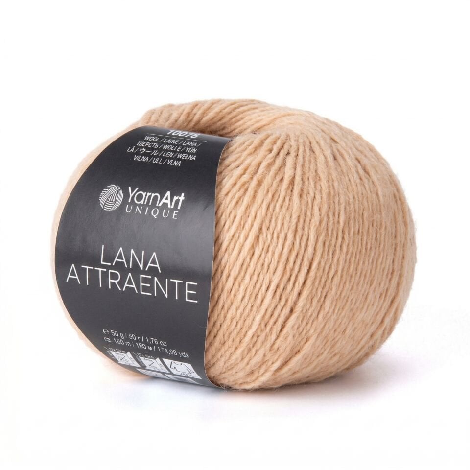 YARNART LANA ATTRAENTE - ÖRGÜ İPİ BEJ - 6604