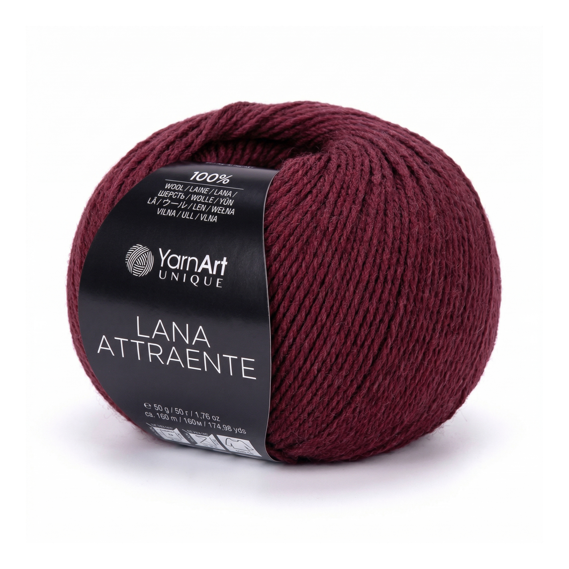YARNART LANA ATTRAENTE - ÖRGÜ İPİ BORDO - 6623