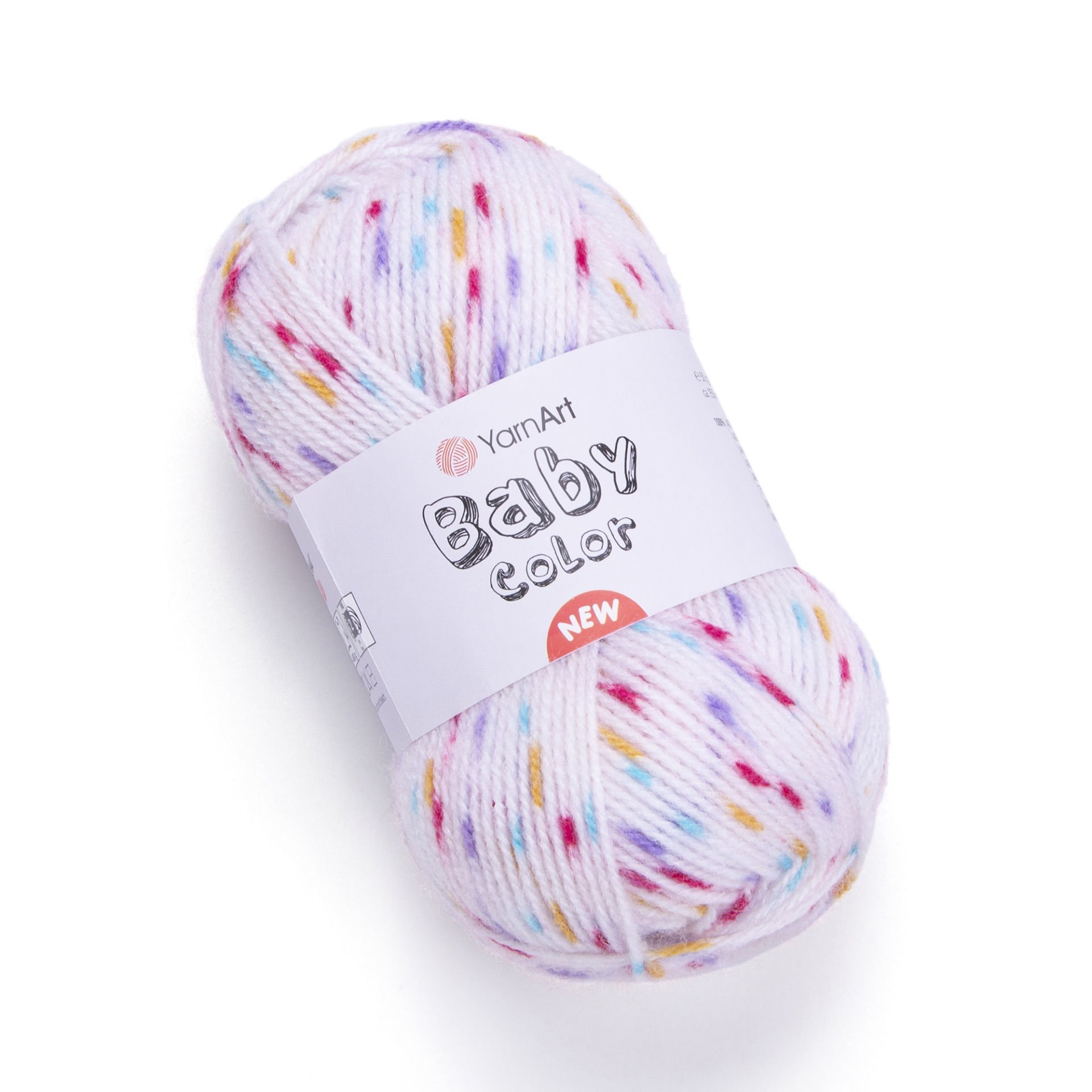 YARNART BABY COLOR NEW - EL ÖRGÜ İPİ EBRULİ - 204