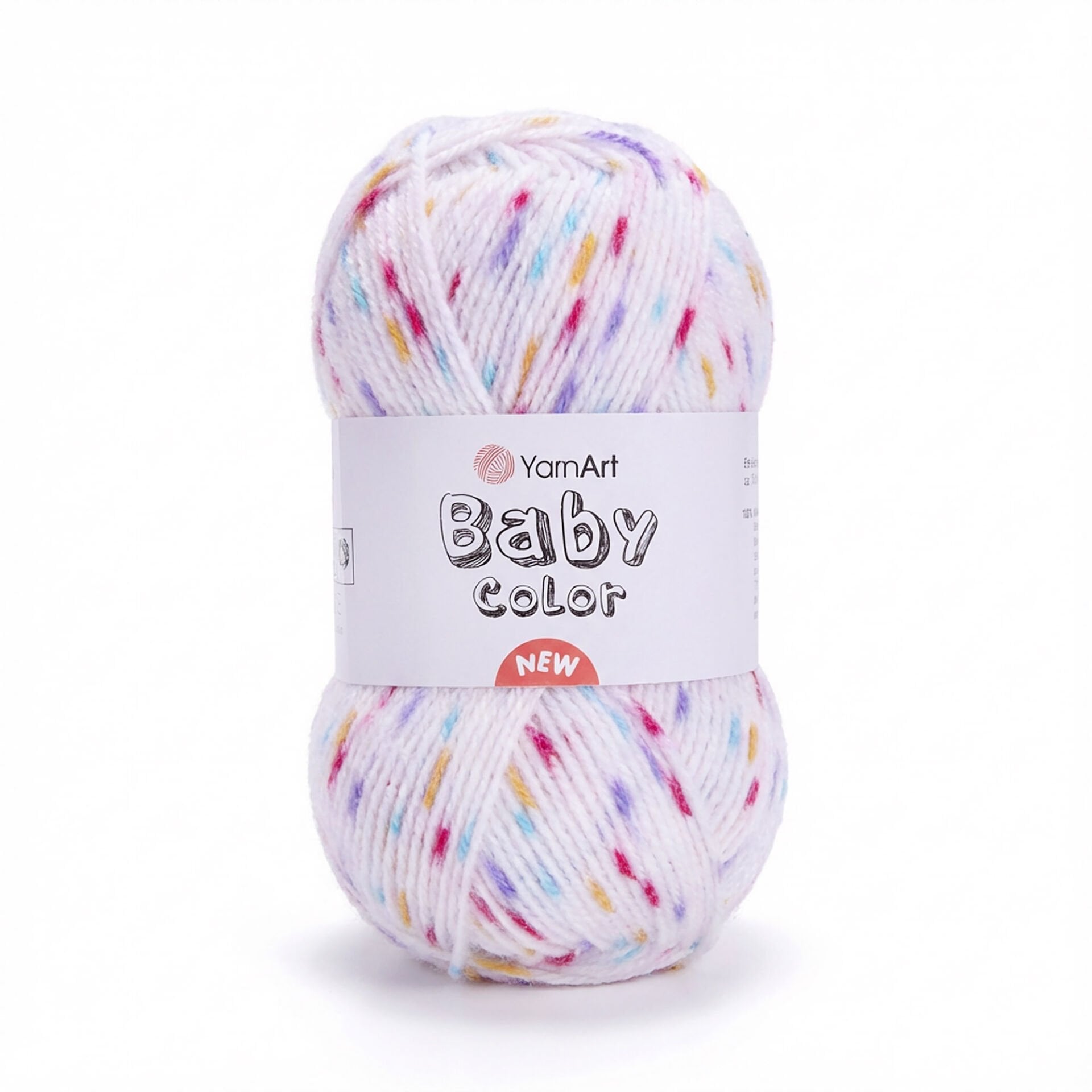 YARNART BABY COLOR NEW - EL ÖRGÜ İPİ EBRULİ - 204