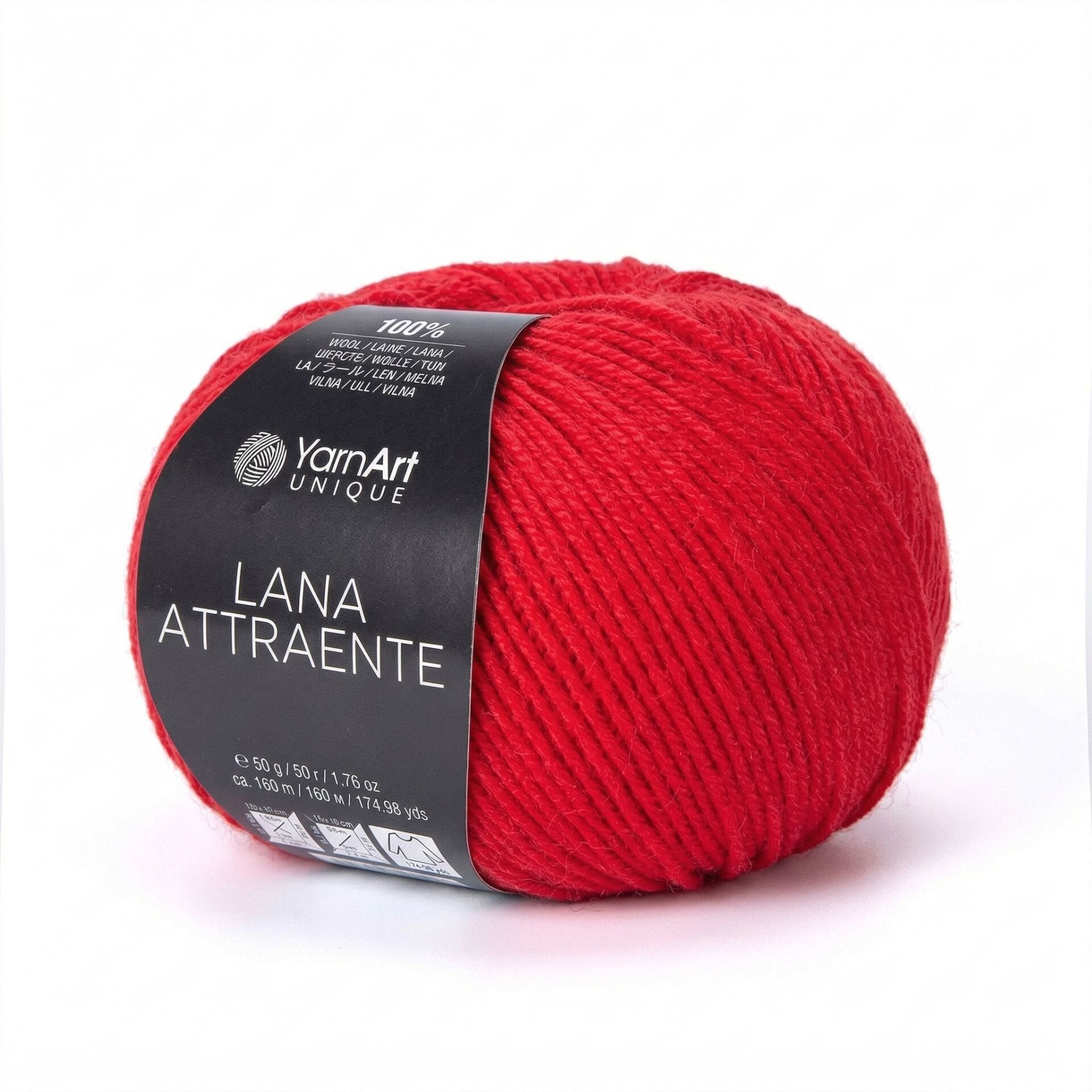 YARNART LANA ATTRAENTE - ÖRGÜ İPİ KIRMIZI - 6625