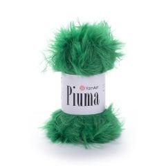 YARNART PIUMA - EL ÖRGÜ İPİ YEŞİL - 4416