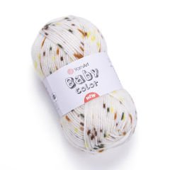 YARNART BABY COLOR NEW - EL ÖRGÜ İPİ EBRULİ - 206