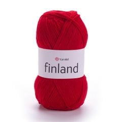 YARNART FINLAND - EL ÖRGÜ İPİ KIRMIZI - 41