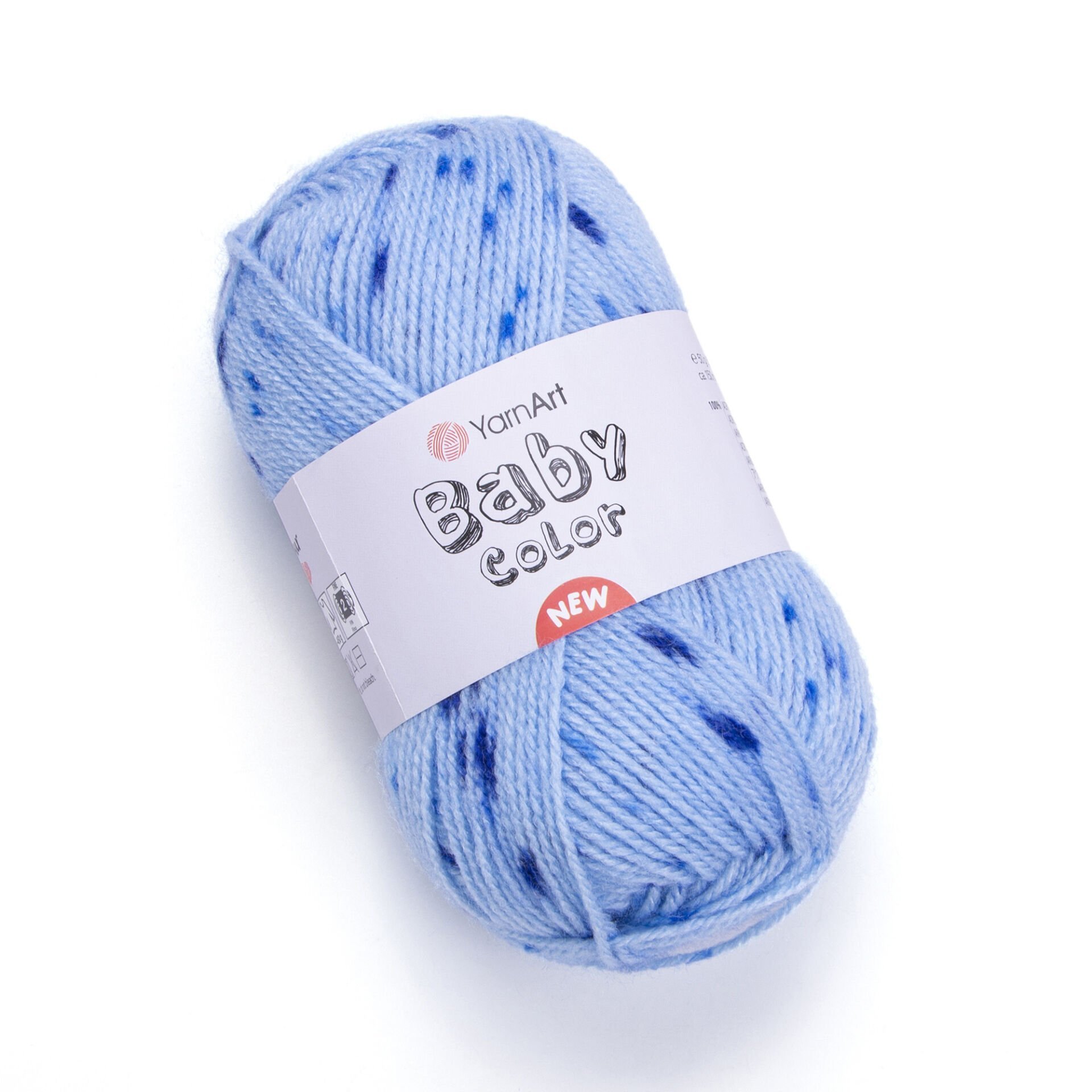 YARNART BABY COLOR NEW - EL ÖRGÜ İPİ EBRULİ - 207