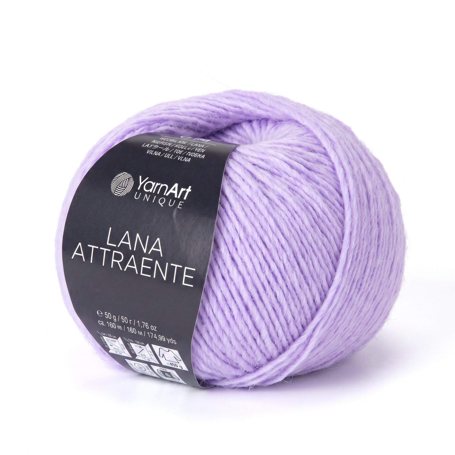 YARNART LANA ATTRAENTE - ÖRGÜ İPİ LİLA - 6631