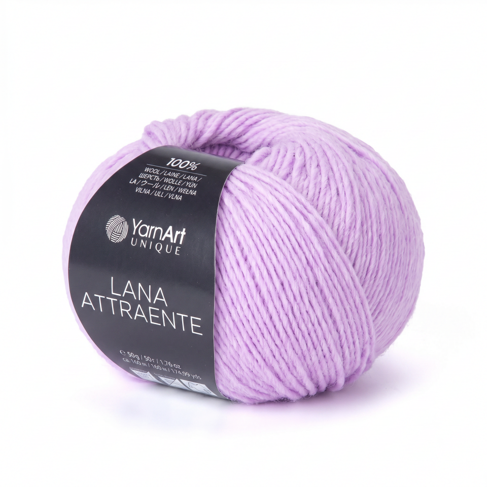 YARNART LANA ATTRAENTE - ÖRGÜ İPİ LİLA - 6633