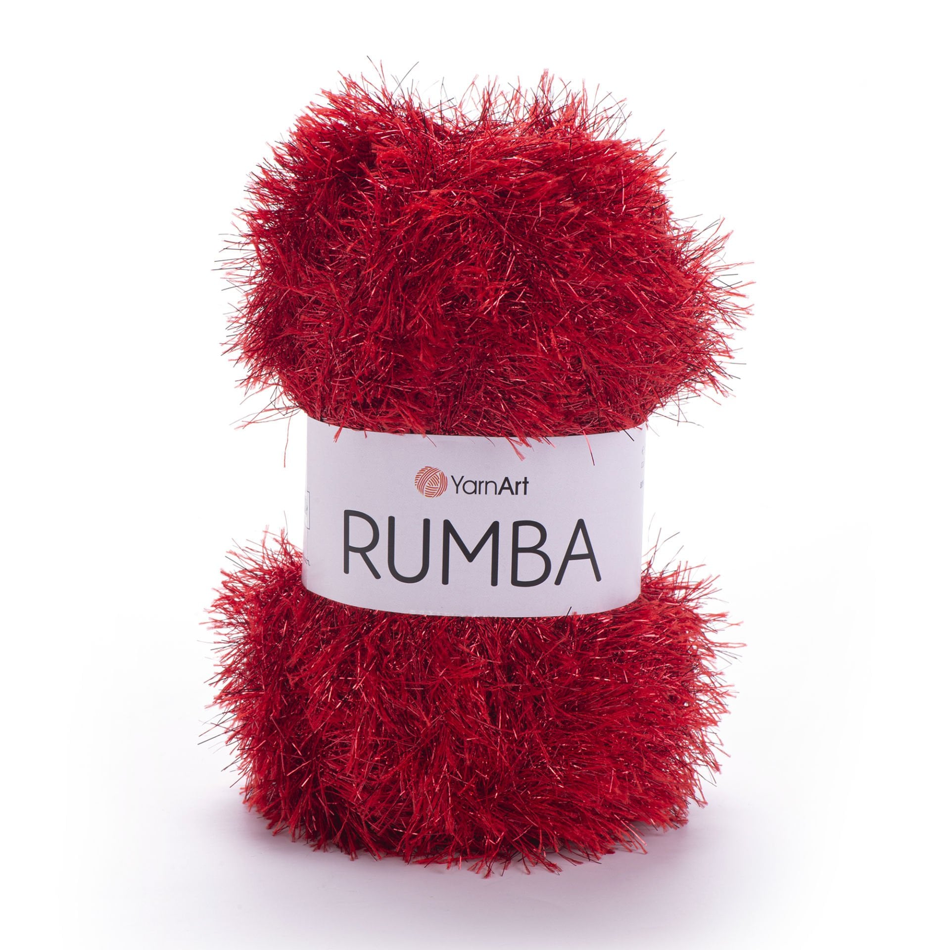 YARNART RUMBA - SİMLİ EL ÖRGÜ İPİ KIRMIZI - 109