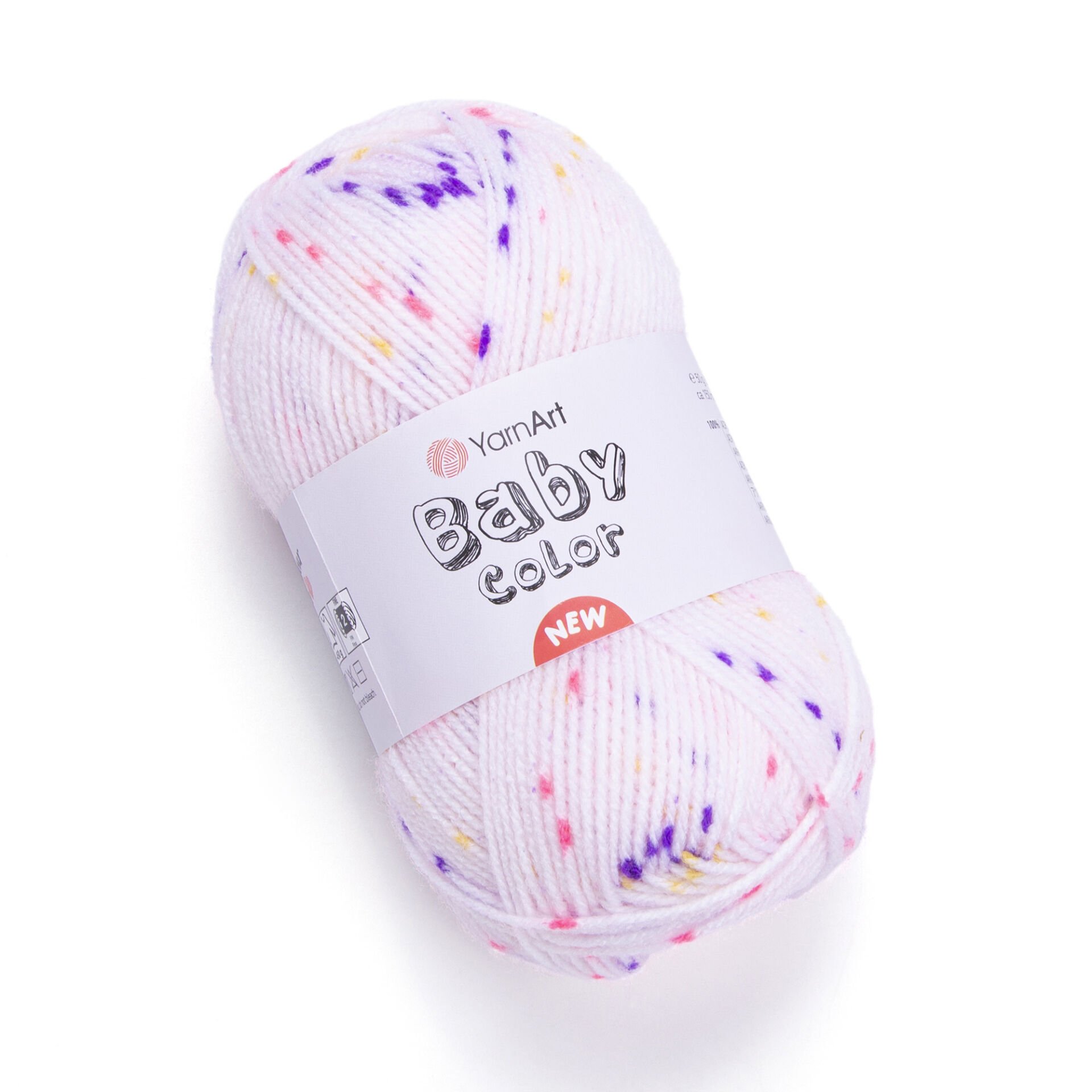 YARNART BABY COLOR NEW - EL ÖRGÜ İPİ EBRULİ - 213