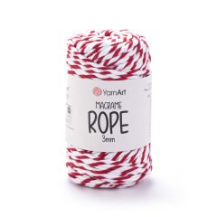 YARNART MACRAME ROPE 3 MM - MAKROME EL ÖRGÜ İPİ EBRULİ - 825