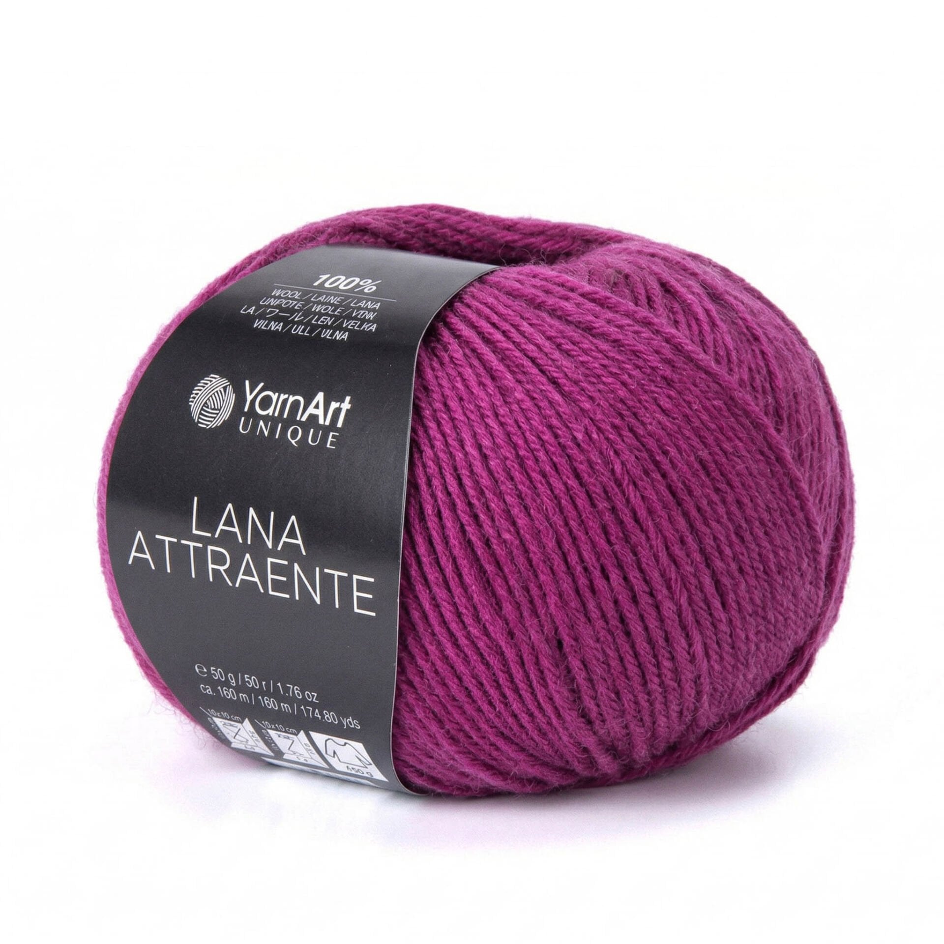YARNART LANA ATTRAENTE - ÖRGÜ İPİ MOR - 6627