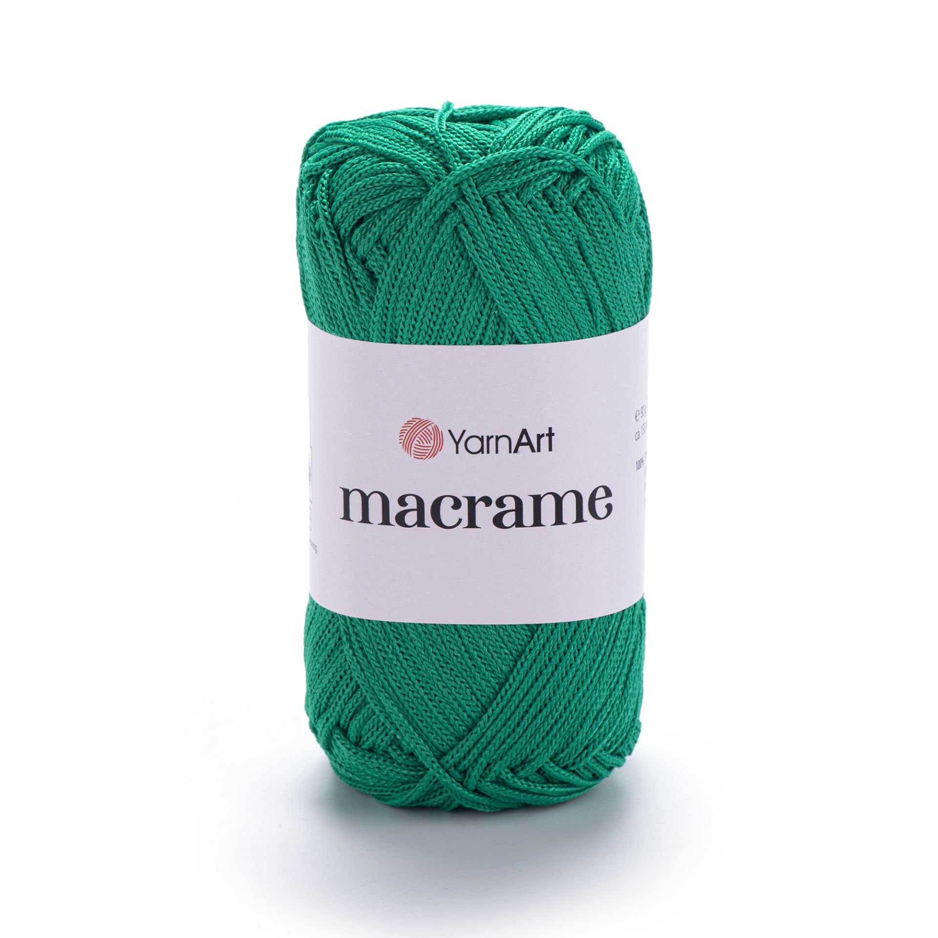 YARNART MACRAME - MAKROME EL ÖRGÜ İPİ YEŞİL - 168