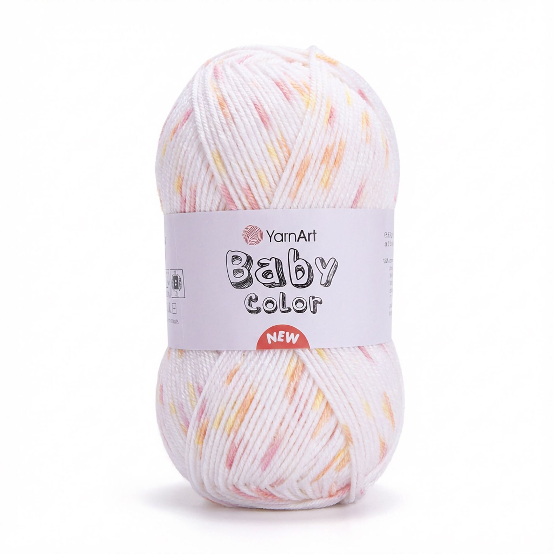YARNART BABY COLOR NEW - EL ÖRGÜ İPİ EBRULİ - 215