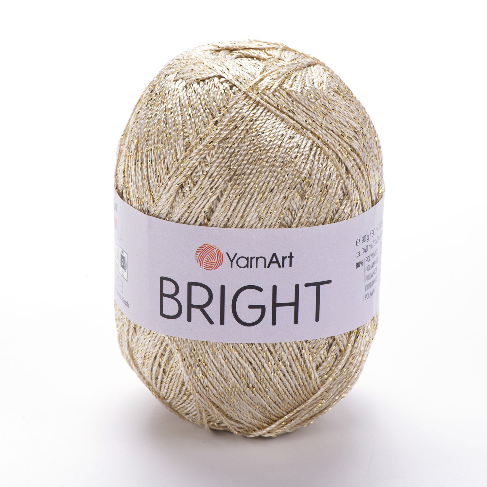 YARNART BRIGHT - SİMLİ EL ÖRGÜ İPİ SİMLİ - 101