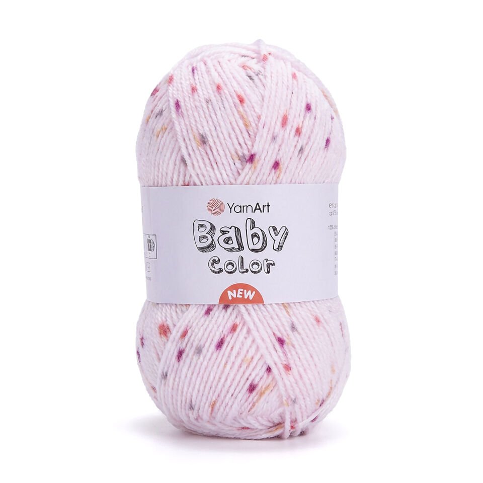 YARNART BABY COLOR NEW - EL ÖRGÜ İPİ EBRULİ - 218