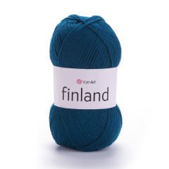 YARNART FINLAND - EL ÖRGÜ İPİ PETROL MAVİSİ - 850