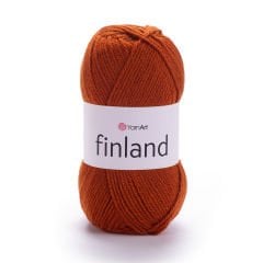 YARNART FINLAND - EL ÖRGÜ İPİ KİREMİT - 847