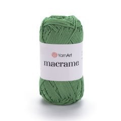 YARNART MACRAME - MAKROME EL ÖRGÜ İPİ YEŞİL - 173