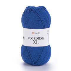 YARNART ECO COTTON XL - EL ÖRGÜ İPİ ÇİVİT MAVİSİ - 774