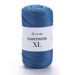YARNART MACRAME XL - MAKROME EL ÖRGÜ İPİ MAVİ - 169