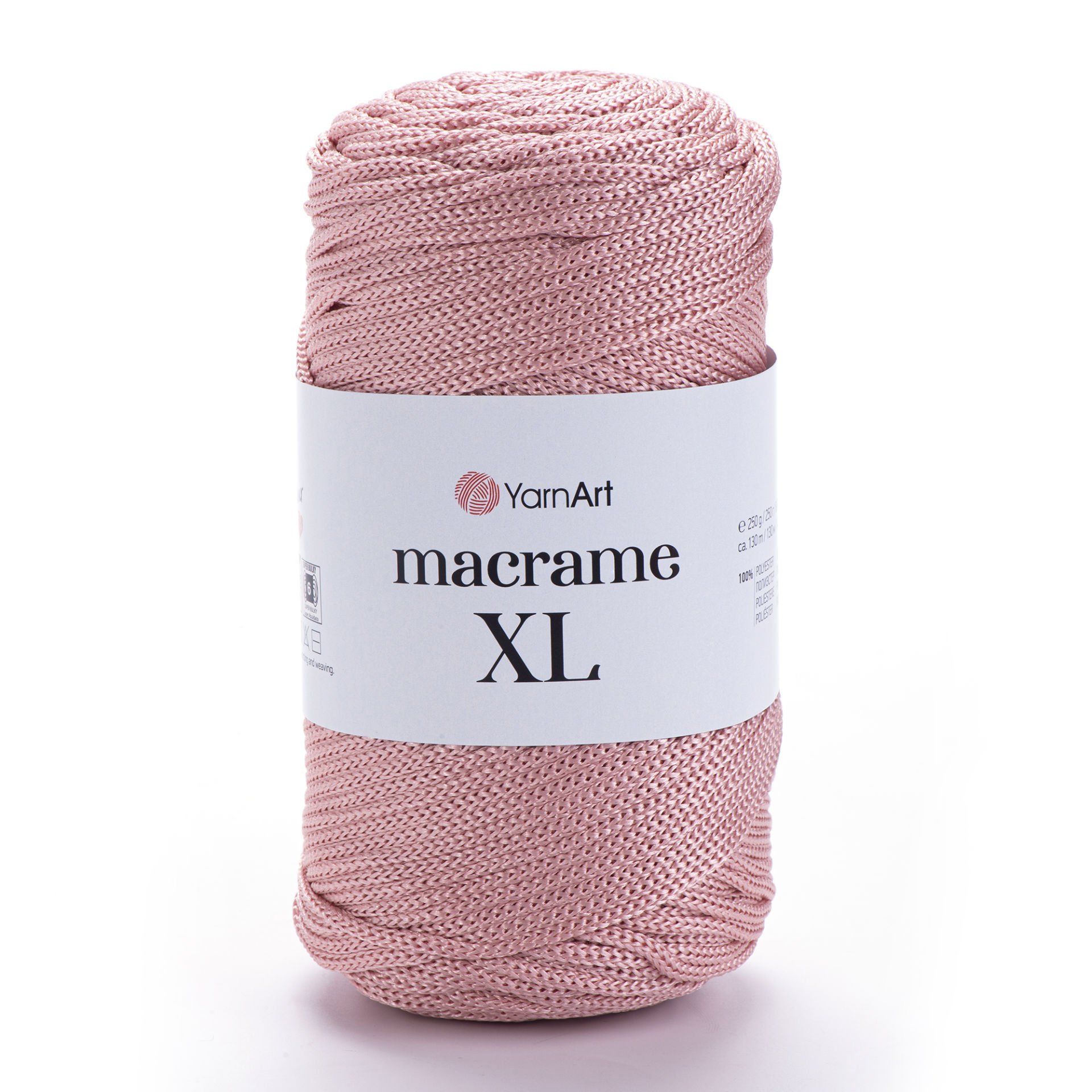 YARNART MACRAME XL - MAKROME EL ÖRGÜ İPİ PEMBE - 171