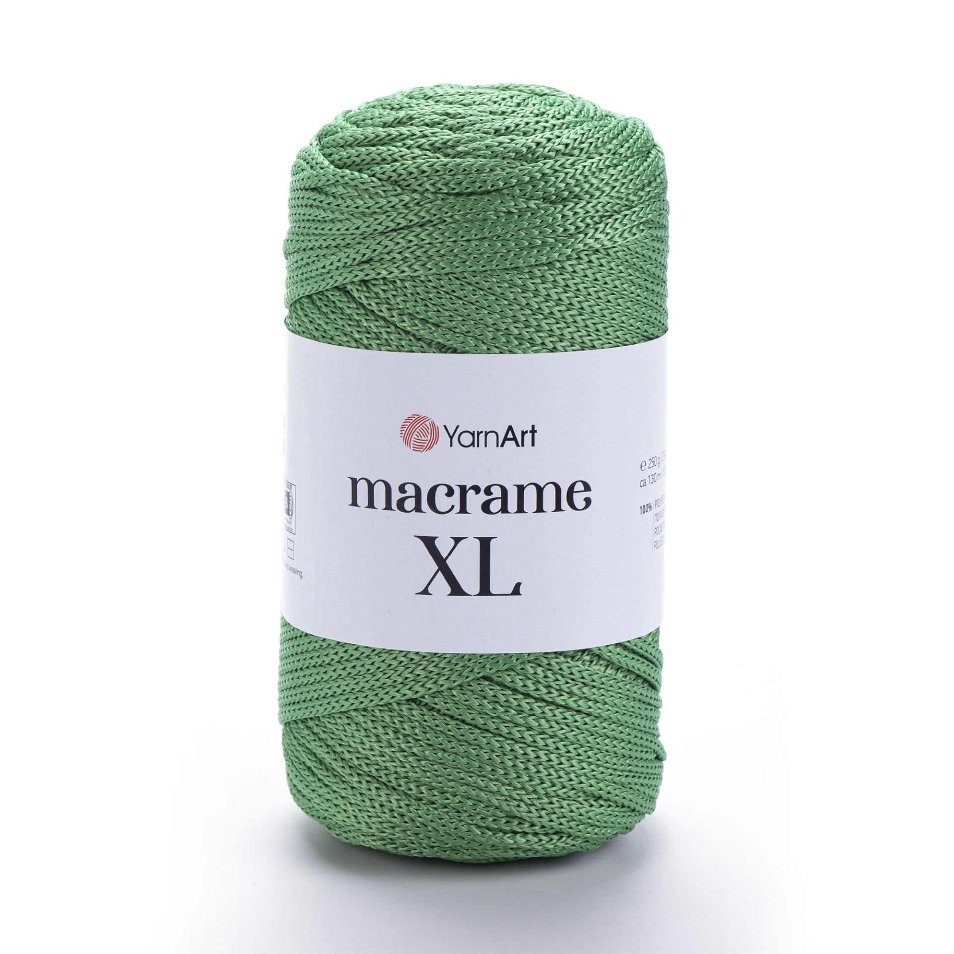 YARNART MACRAME XL - MAKROME EL ÖRGÜ İPİ YEŞİL - 173