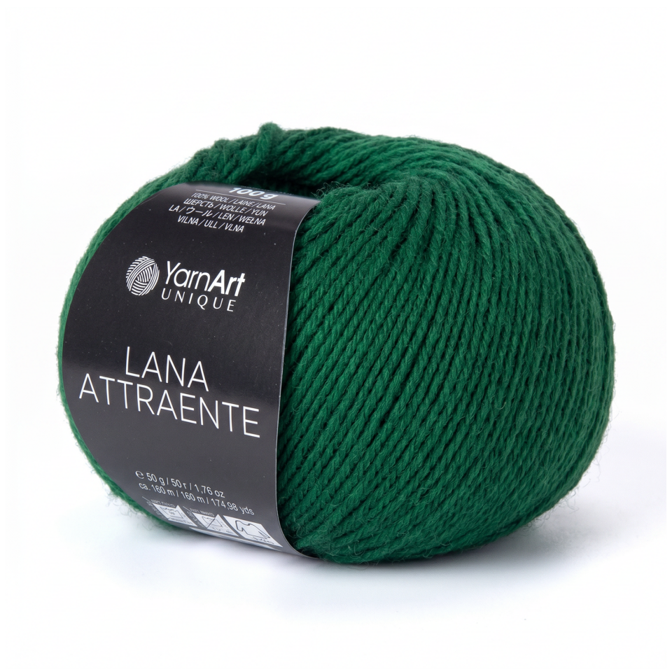 YARNART LANA ATTRAENTE - ÖRGÜ İPİ YEŞİL - 6658