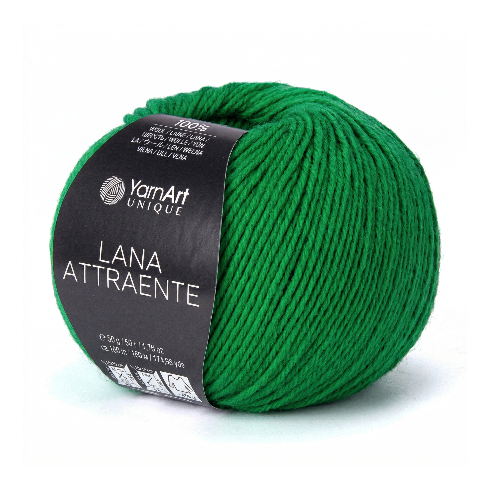 YARNART LANA ATTRAENTE - ÖRGÜ İPİ YEŞİL - 6661
