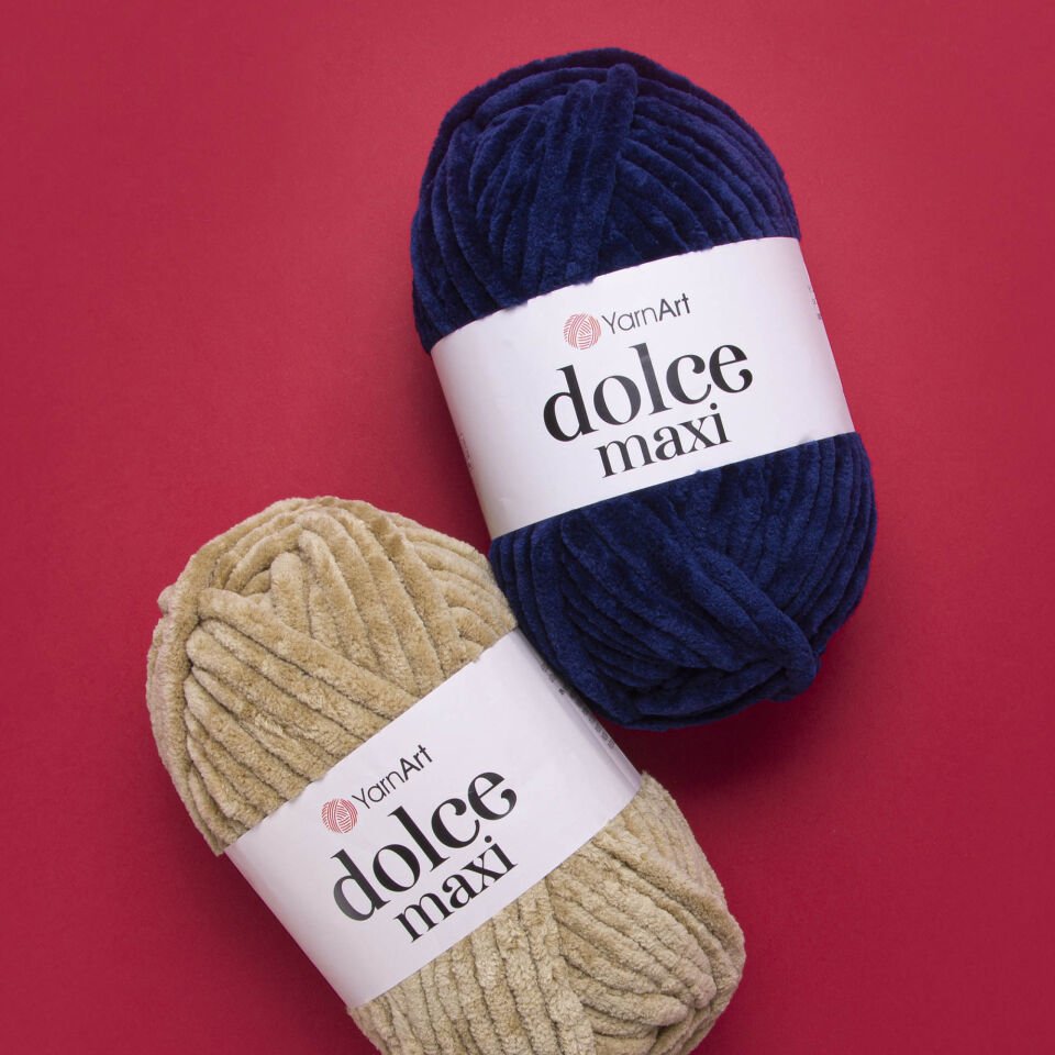 YARNART DOLCE MAXI - KADİFE EL ÖRGÜ İPİ