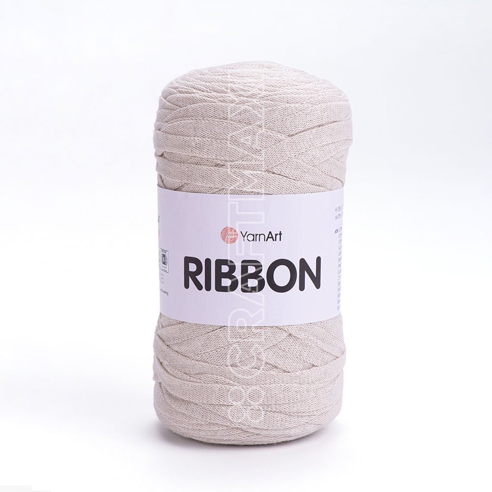 YARNART RIBBON - AKSESUAR EL ÖRGÜ İPİ KREM - 753