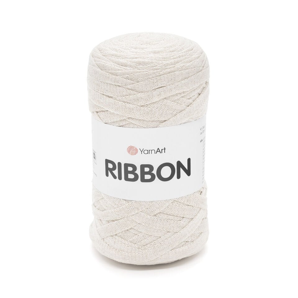 YARNART RIBBON - AKSESUAR EL ÖRGÜ İPİ KREM - 753