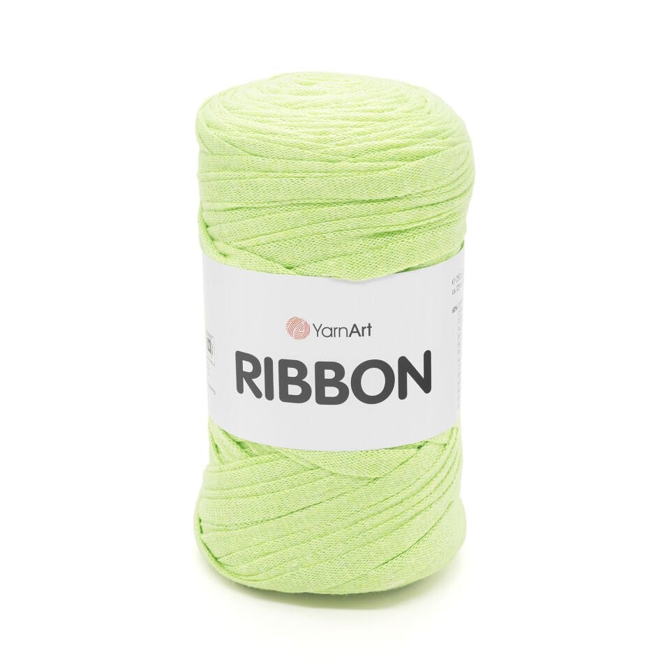 YARNART RIBBON - AKSESUAR EL ÖRGÜ İPİ FISTIK YEŞİLİ - 755