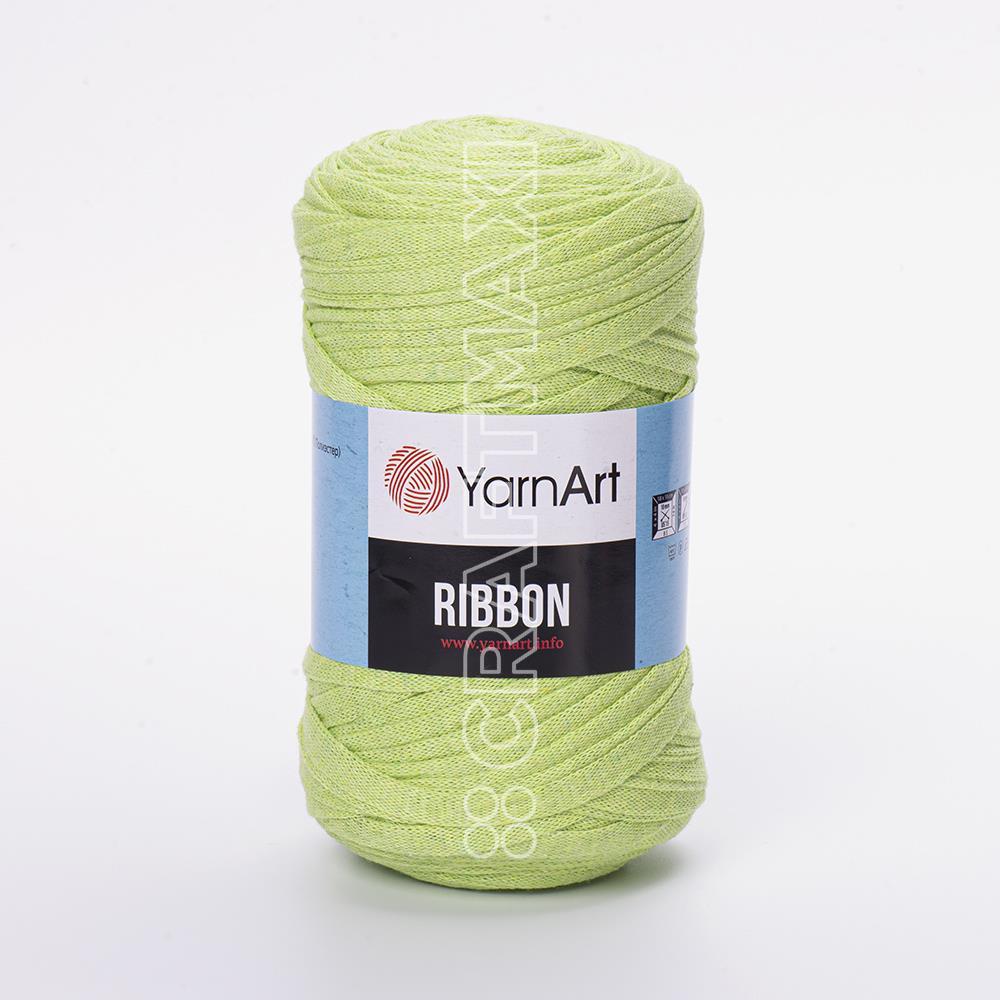 YARNART RIBBON - AKSESUAR EL ÖRGÜ İPİ FISTIK YEŞİLİ - 755