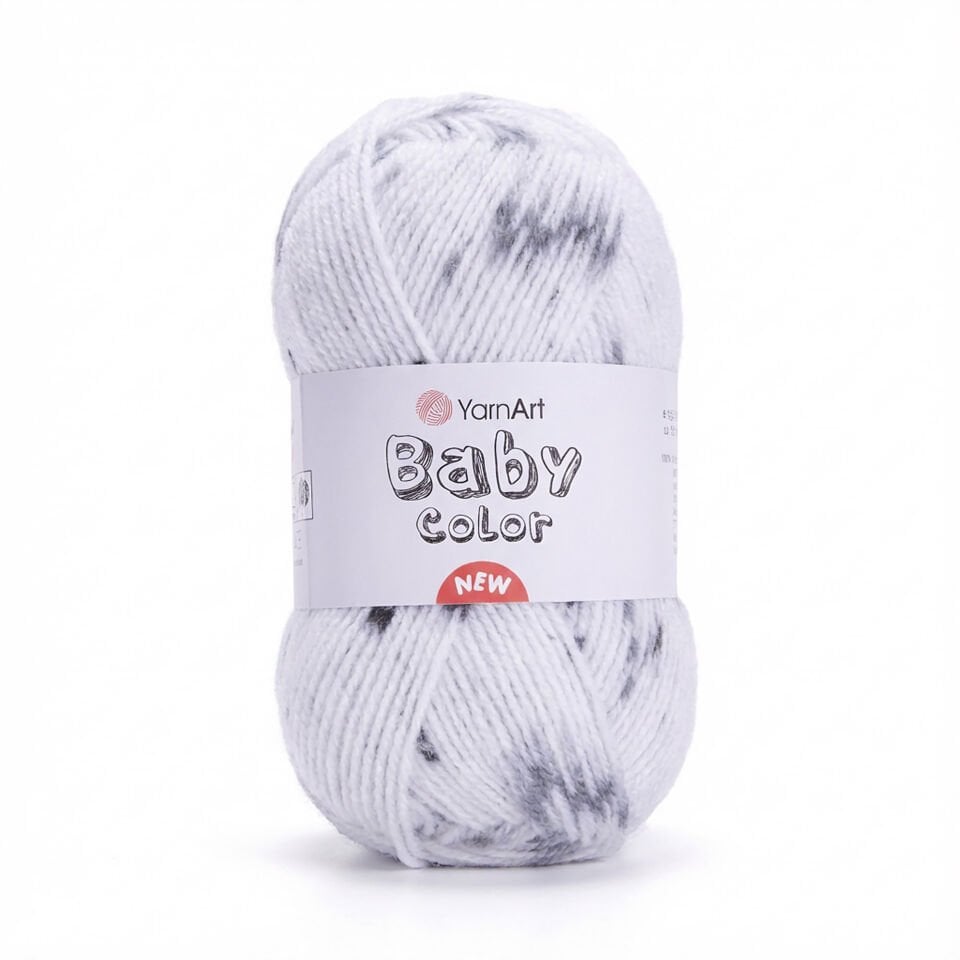 YARNART BABY COLOR NEW - EL ÖRGÜ İPİ EBRULİ - 205