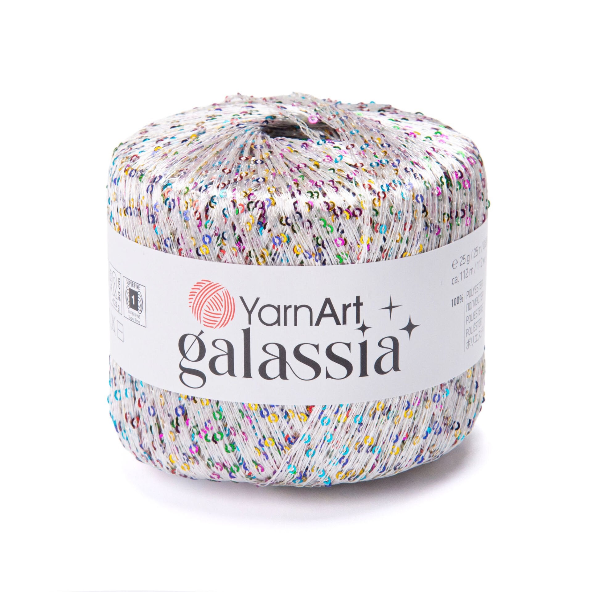 YARNART GALASSIA - EL ÖRGÜ İPİ BEYAZ - 5825