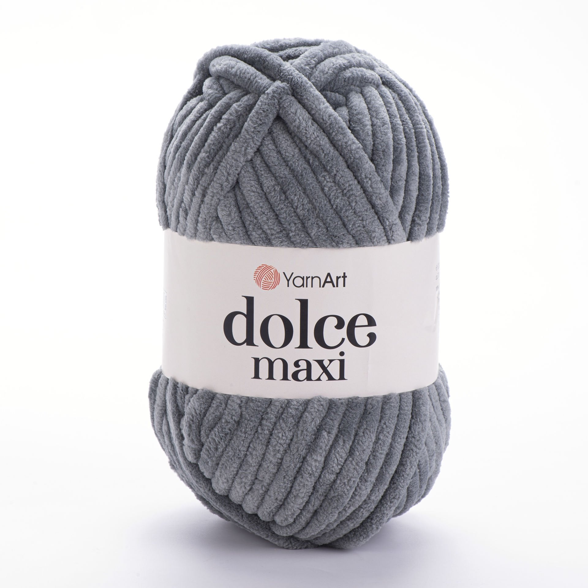 YARNART DOLCE MAXI - KADİFE EL ÖRGÜ İPİ GRİ - 760