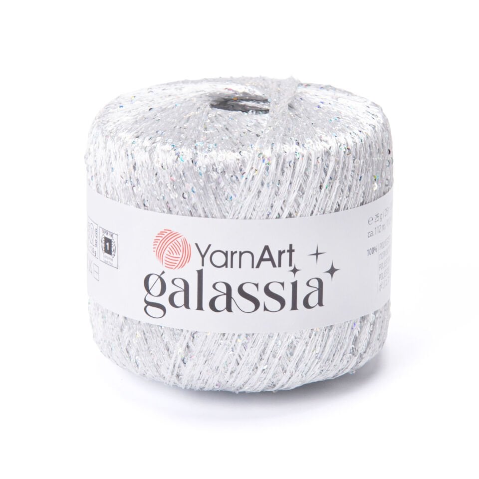 YARNART GALASSIA - EL ÖRGÜ İPİ BEYAZ - 5826
