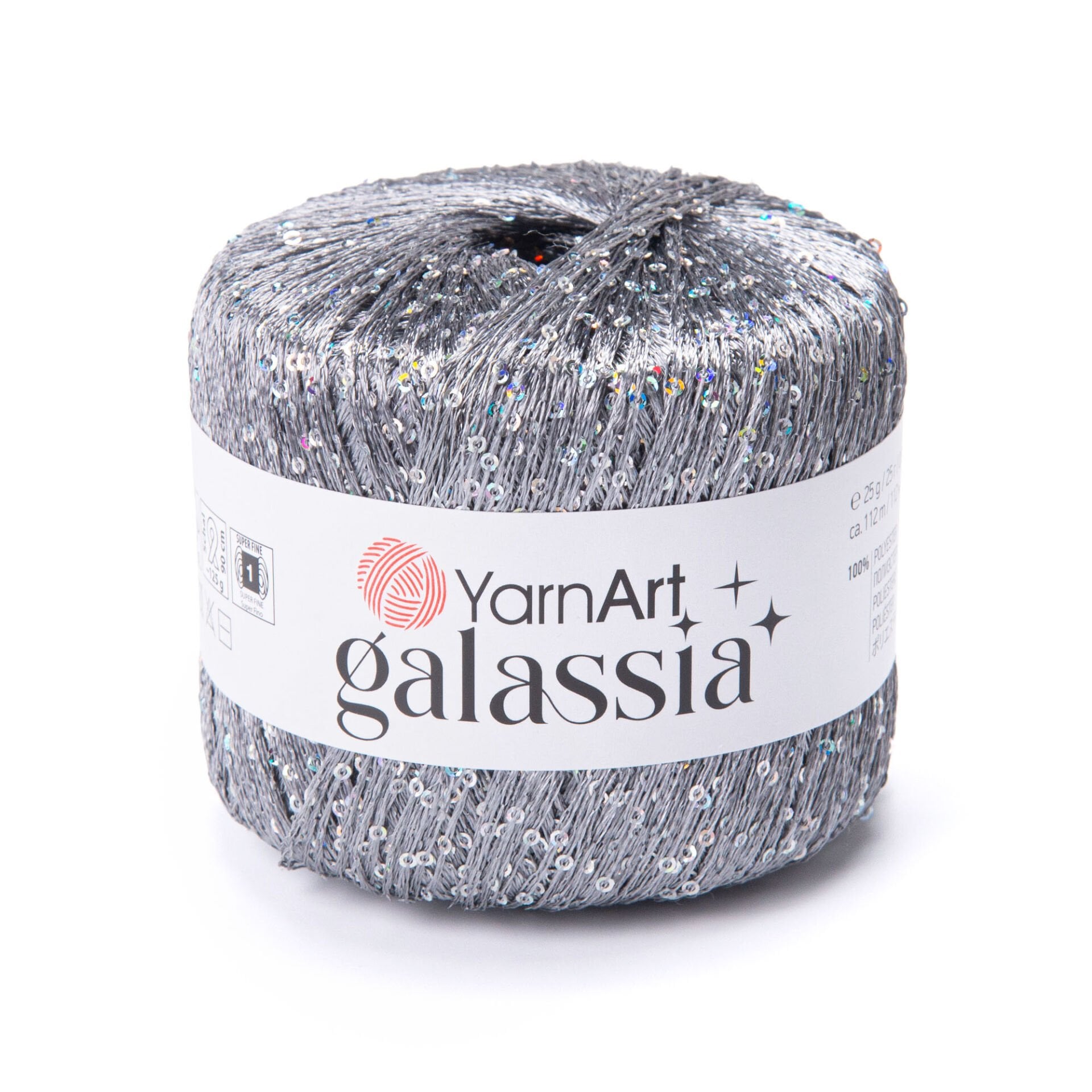YARNART GALASSIA - EL ÖRGÜ İPİ GRİ - 5807