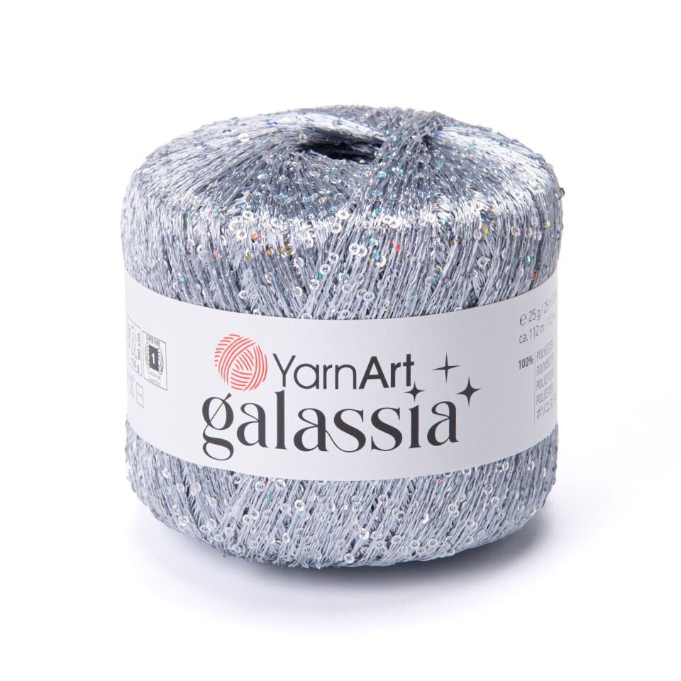 YARNART GALASSIA - EL ÖRGÜ İPİ GRİ - 5808