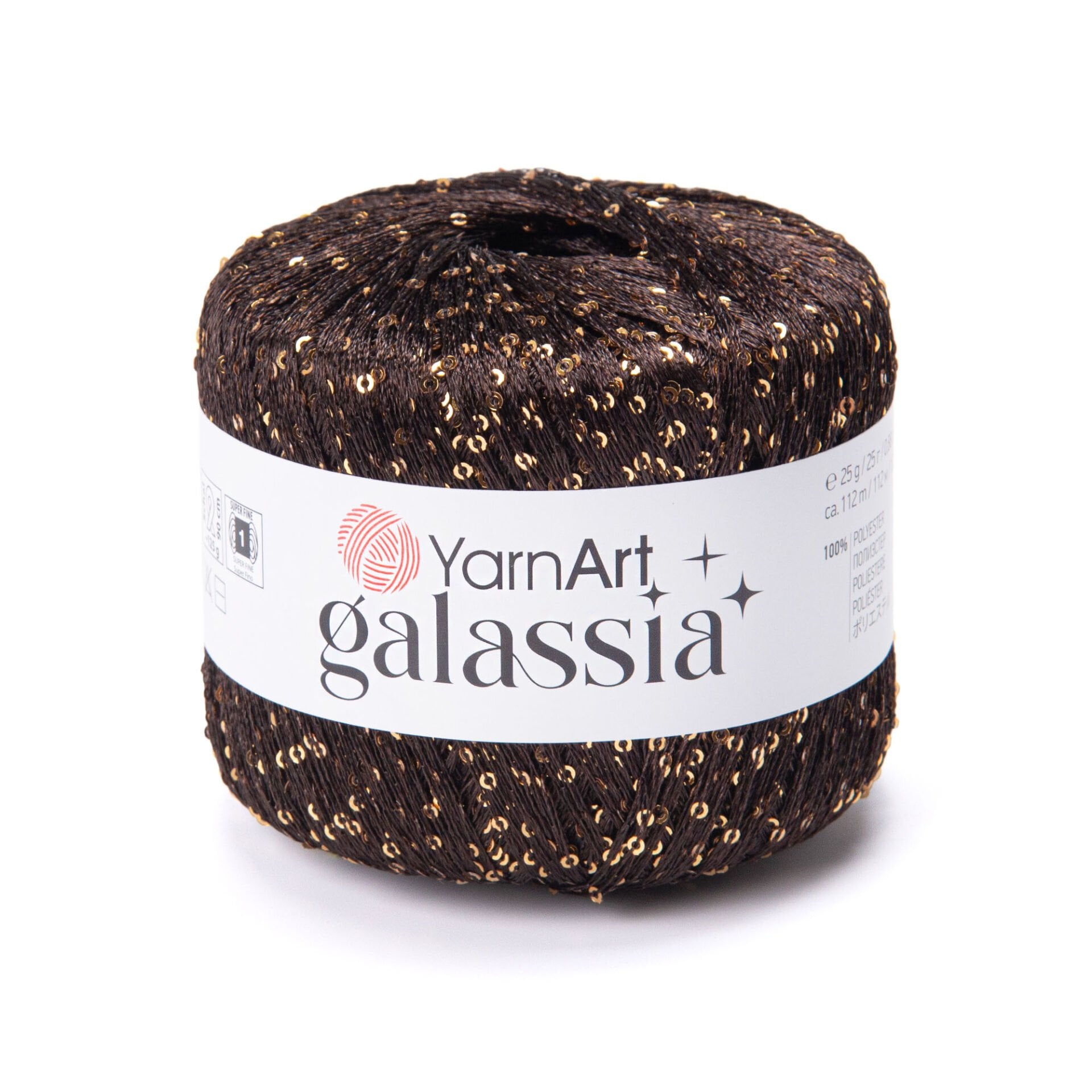 YARNART GALASSIA - EL ÖRGÜ İPİ KAHVERENGİ - 5819
