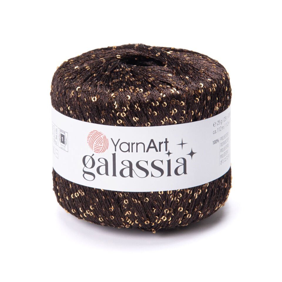 YARNART GALASSIA - EL ÖRGÜ İPİ KAHVERENGİ - 5819