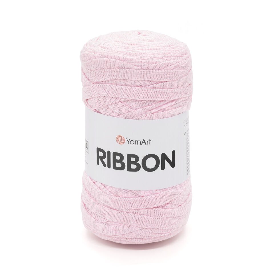 YARNART RIBBON - AKSESUAR EL ÖRGÜ İPİ AÇIK PEMBE - 762